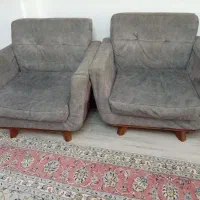یک جفت مبل تکی راحتی ( مبل ملل)