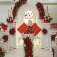 سفره عقد دکور و دیزاین حنابندون نامزدی حج...