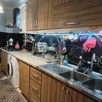 کابینتmdf به همراه سینک و هود|آب‌چکان و نظم‌دهنده ظروف|ابهر, |دیوار