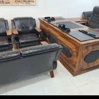 مبلمان اداری حسام‌الدین مبل میز صندلی مدیریت|مبلمان اداری|قزوین, |دیوار