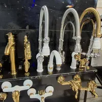 شیرظرفشویی دومنظوره  طلایی و کروم