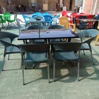 صندلی پلاستیکی حصیری فانتزی|صندلی و نیمکت|شیراز, محراب|دیوار