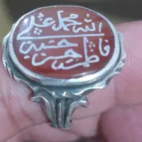 انگشتر عقیق یمنی قواره درشت با رکاب استاد میرزا|جواهرات|اهواز, کمپلو شمالی|دیوار