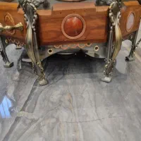 منقل آنتیک و منحصر بفرد مسکوب و نگین دار|کلکسیون اشیاء عتیقه|کرمان, |دیوار