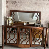 ست میز تلویزیون و آینه کنسول|بوفه، ویترین، کنسول|کرج, شهرک البرز ۳|دیوار