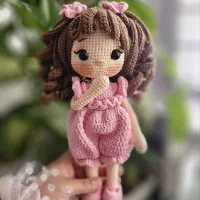 عروسک های قلاب بافی