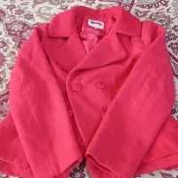 پارچه لباس هودی یلدا یی هندوانه ای قرمز کرپ حریر|لباس|مراغه, |دیوار