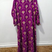 پیرهن ماکسی اب طلا و کودری