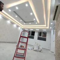 کناف  سقف کاذب ،لاین نوری،دکور ،وایت روم ،دورباکس
