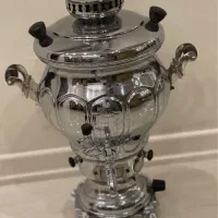 سماور گازی قدیمی ورق ضخیم ۸ لیتری