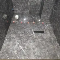 کاشی کاری و سنگ کاری. رومی یا ساده