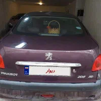 پژو 206 v8 مدل 1394|خودرو سواری و وانت|تهران, منیریه|دیوار