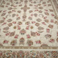 فرش 12 متری 10 رنگ گل برجسته