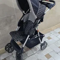 ست کالسکه کریر روروک و گهواره برقی تمیز و مرتب