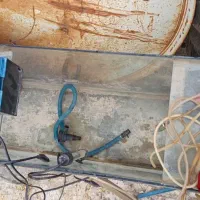 آکواریوم.بزرگ|ماهی|ارومیه, |دیوار