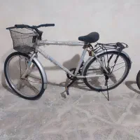 دوچرخه بزرگ آساک  و دوچرخه کوچک کوهستان
