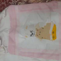 قنداق فرنگی و تشک و متکی و لحاف بچه