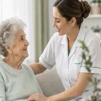 استخدام پرستار شبانه روزی خانم برای سالمند خانم