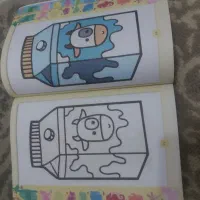 کتاب رنگ امیزی و داستان|کتاب و مجله آموزشی|آستانه اشرفیه, |دیوار