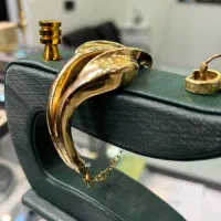 دستبند زنانه لوکس،کوشواره،گردنبند و انگشتر با۲درصد