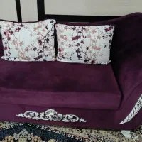 فروش فوری مبل ۱۱ نفره، ویترین و میز|مبلمان خانگی و میز عسلی|آباده, |دیوار