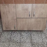 کابینت ابچکان عرض ۱۲۰همراه ابچکان و جای هود عرض ۹۰