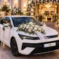 اجاره ماشین عروس KMC J7 سفید با راننده