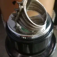 انگشتر عقیق اصل.قدیمی.زمرد.سکه نقره.|جواهرات|آبادان, |دیوار