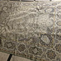 فرش ماشینی ۱۲ متری رنگ پسته ایی