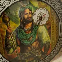 ساعت دیواری طرح امام حسین