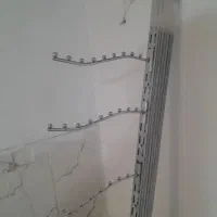 رگال تیله ای و پایه ضد زنگ ۲ متری