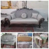 تعمیر وتعویض مبل نو با مبل کهنه با شرایط بلند مدت