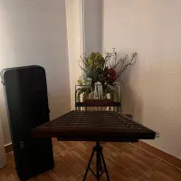 سنتور چوب گردو|سازهای سنتی|رشت, استادسرا|دیوار