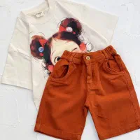 کالکش عیدانه(تیشرت  شلوارک کتان)