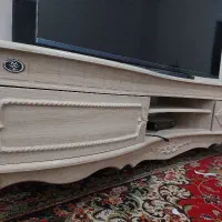میز تلویزیون کاملا چوب