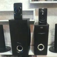 اسپیکر ۶ تیکه خانگی با سابووفر دوبل ۸اینچی