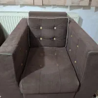 مبل ۷ نفره راحتی|مبلمان خانگی و میز عسلی|فولادشهر, مسکن مهر فولادشهر|دیوار