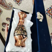گلدان مسی به همراه جعبه فانتزی(ارسال رایگان )