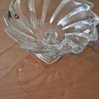 میوه خوری بزرگ شیشه ای نو