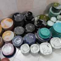 ظرف شیشه ای|ظروف سرو و پذیرایی|قم, نخودی|دیوار