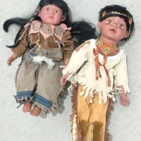 عروسک های سرخپوست کلکسیونی