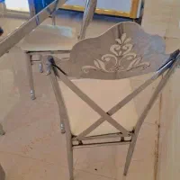 صندلی تمام استیل  رستورانی