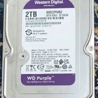 هارد ۲ ترابایت بنفش وسترن دیجیتال مخصوص دوربین