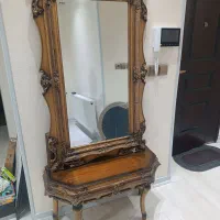 آینه قدی بدلیل پشت ویترینی زیر قیمت