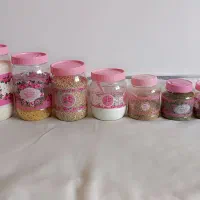 جاحبوبات و جاادویه|ظروف نگهدارنده، پلاستیکی، یک‌بارمصرف|سقز, |دیوار