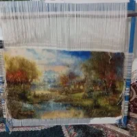 تابلو فرش دستباف|تابلو فرش|شهریار, شهرک وائین|دیوار