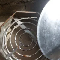 گاز و تابه نون پزی