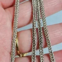 زنجیر و دستبند زنجیری نقره