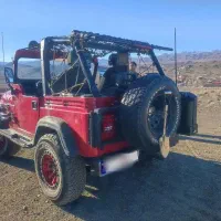 جیپ صحرا|خودرو کلاسیک|قم, باغ کرباسی|دیوار