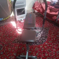 دستگاه دراز و نشست ایرپرو بهمراه حلقه کنار دیوار|تجهیزات ورزشی|فولادشهر, B6|دیوار